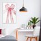 Stupell Industries Watercolor Pink Bow Illustration Framed Giclee, design by LSR Design Studio